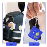 Porte-clés de Livre pop-up 3D