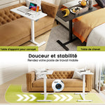 Table élévatrice pneumatique à roues cachées