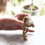 Grenouille en feutre
