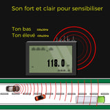 Kit de klaxon électrique pour klaxon pour voiture et moto 12 V