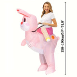 Costume de lapin gonflable de Pâques