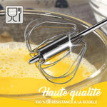 Fouet semi-automatique en acier inoxydable