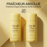 Baume déodorant et anti-transpirant – Vanille et pistache