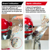 Bouclier verseur en acier inoxydable