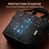 Sac porte-boissons familial à 4 compartiments pour tasses à café et gourdes