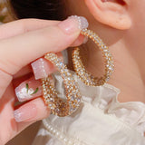 Boucles d'oreilles strass personnalisées