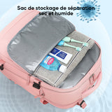 Grand sac à dos de randonnée imperméable pour femmes