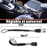 Antivol universel pour volant avec 2 clés