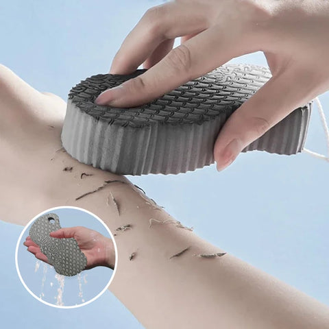 Éponge exfoliante magique pour le bain