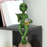 Statue Alien avec Bière