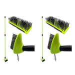 Ensemble combiné polyvalent de 3 brosses à mauvaises herbes