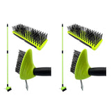 Ensemble combiné polyvalent de 3 brosses à mauvaises herbes