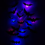 Décoration LED Chauve-Souris 3D