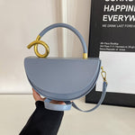 Sac à main pour femme, couleur unie, tendance