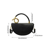Sac à main pour femme, couleur unie, tendance
