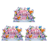Carte pop-up 3D papillons pour la fête des mères