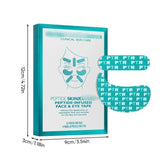 Ruban lissant visage et yeux aux peptides pour la nuit