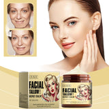 Baume au miel et au suif pour le visage