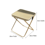 Tabouret pliable pour sac à dos