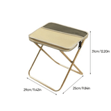 Tabouret pliable pour sac à dos