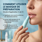Masque pour les lèvres Peel-Off Apaisant et Préparateur