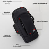 Brassard de sport en cours d'exécution sac de bras de téléphone portable