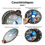 Lames de scie polyvalentes diamantées