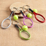 Porte-clés raquette de tennis