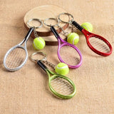 Porte-clés raquette de tennis