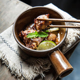 Cocotte en terre cuite