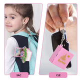 Porte-clés de Livre pop-up 3D