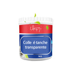 Colle étanche transparente