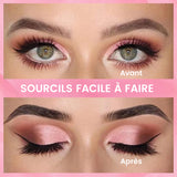 Kit de pochoirs à sourcils en silicone