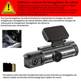 Caméra de surveillance avant et arrière