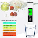 Nuevo Medidor Digital de Agua 4 en 1 Tds Tester