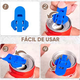Abrelatas fácil y protector de bebidas