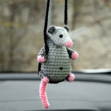 Breloque souris amusante pour voiture