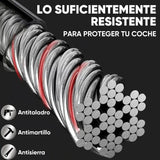 Bloqueo de Volante, Dispositivo Antirrobo Universal para Coche con 2 Llaves