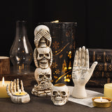 Décoration de personnage de squelette pour Halloween