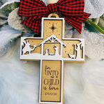 Pendentif bibliothèque coeur de Noël