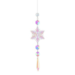 Pendentif en cristal flocon de neige