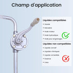Pompe d'aspiration manuelles