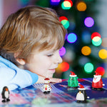 Jouets de Noël en forme d'horloge