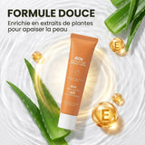 Crème dépilatoire douce pour le visage
