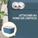 Pâte d'acier inoxydable Mini Roue Universelle 360°(4pcs)