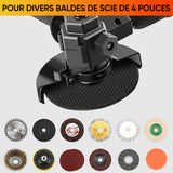 Convertisseur de perceuse en meuleuse d'angle