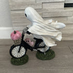 Mignon ornement de bicyclette fantôme