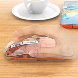 Souris sans fil Bluetooth transparente