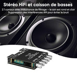 Module amplificateur de puissance pour récepteur audio 2.1 canaux