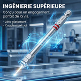 Jeu d'embouts de tournevis hexagonaux magnétiques en forme de pagode